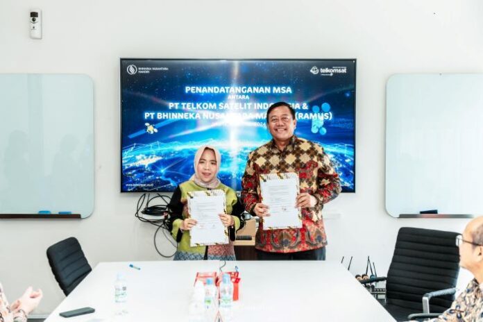 Telkomsat Luncurkan Solusi Digital untuk Sektor Maritim dengan Satelit Merah Putih 2 Telkomsat Luncurkan Solusi Digital untuk Sektor Maritim dengan Satelit Merah Putih 2