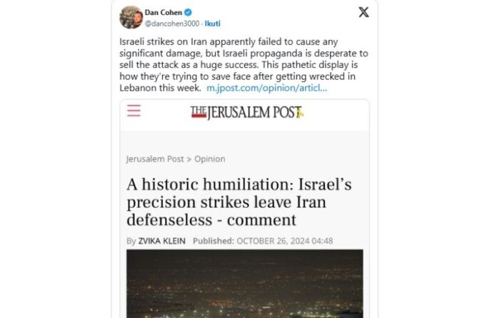 Warganet di X Sindir Serangan Israel ke Iran, Soroti Kekuatan Sistem Pertahanan Udara Teheran