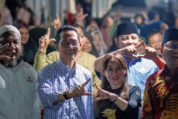 amsakar-li claudia pesan prabowo Pesan Khusus Prabowo kepada Pasangan ASLI: Majukan Batam, Sejahterakan Masyarakat