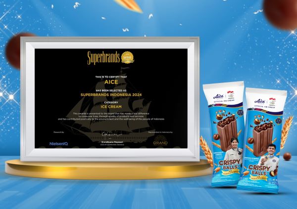 Aice Group Raih Penghargaan Superbrands Lima Tahun Berturut-turut, Bukti Komitmen Kualitas dan Inovasi