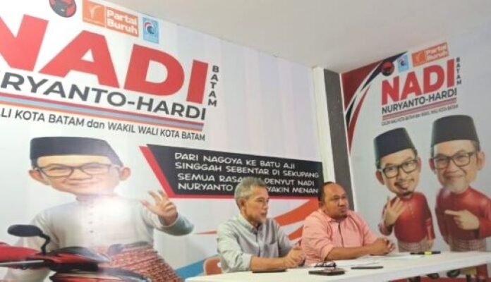 Tim Paslon Nuryanto-Hardi Laporkan KPU Batam ke Bawaslu Terkait Pembatalan Debat Putaran Kedua