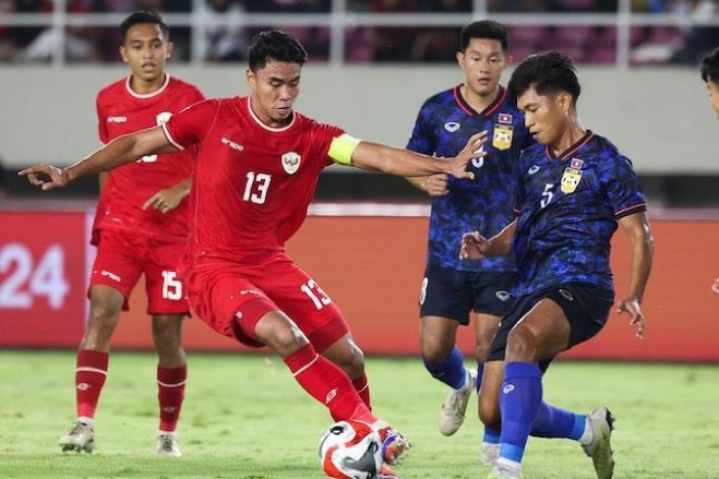 Timnas Indonesia Tahan Imbang Laos 3-3, Marselino Ferdinan Dikartu Merah Timnas Indonesia Tahan Imbang Laos 3-3, Marselino Ferdinan Dikartu Merah