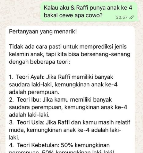 Tren Penggunaan Meta AI di WhatsApp Meningkat, Artis Ikut Meramaikan dengan Pertanyaan Unik