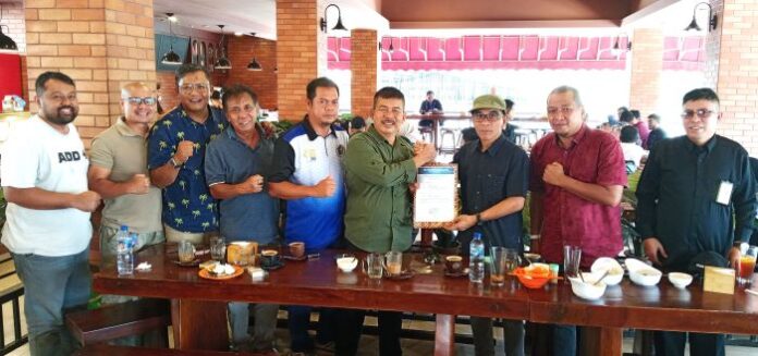 SIWO PWI Kepri Resmi Dukung Usep RS Kembali Pimpin KONI Kepri 2024-2028