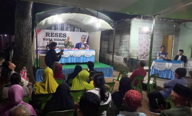 Haja Mesrawati Tampubolon Serap Aspirasi Warga Tanjung Uma, Minta Jaga Kerukunan Pasca Pilkada
