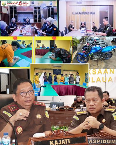 Kejati Kepri Terapkan Restorative Justice, Kasus Pencurian Sepeda Motor di Batam Kejati Kepri Terapkan Restorative Justice, Kasus Pencurian Sepeda Motor di Batam