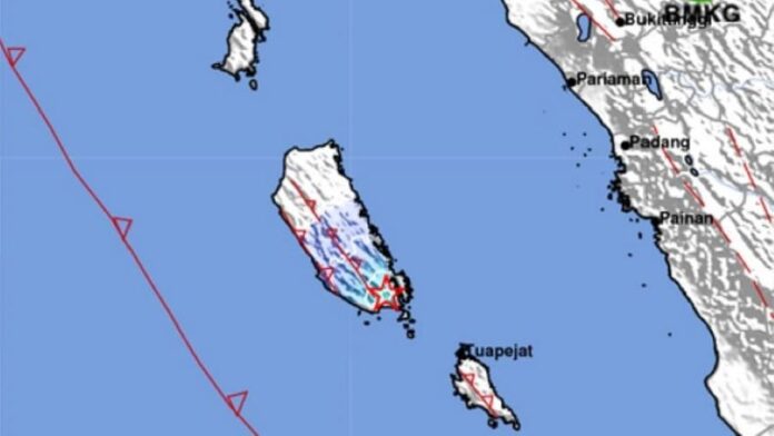 Pulau Sipora Diguncang Gempa M4,1, Getaran Terasa Hingga Padang Pulau Sipora Diguncang Gempa M4,1, Getaran Terasa Hingga Padang