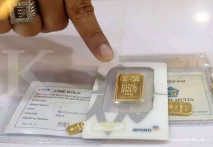 Harga Emas di Pegadaian Batam Hari Ini Meroket, Antam Naik Rp 16 Ribu per Gram