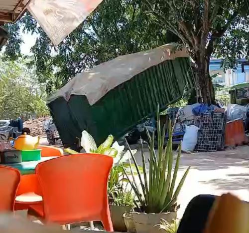 aktifitas barang bekas di ruko city point buliang batam Usaha Barang Bekas di Ruko City Point Buliang Makan Jalan dan Ganggu Pedagang, Warga Minta Pemko Batam Bertindak