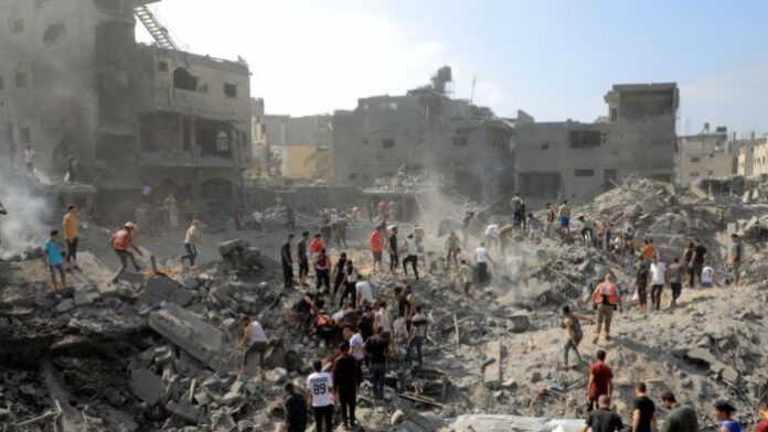 Serangan Udara Israel di Gaza Utara: 13 Warga Luka-Luka Menjelang Sahur