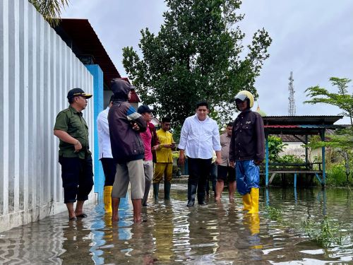 bupati bintan sidak banjir Bupati Bintan Tetapkan Status Tanggap Darurat Bencana Akibat Cuaca Ekstrem