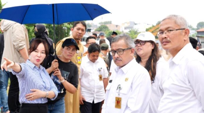 wakil kepala bp batam li claudia tinjau das baloi Li Claudia Candra Geram Atas Penimbunan Ilegal DAS di Batam, Warga Dukung Langkah Tegas Pemko