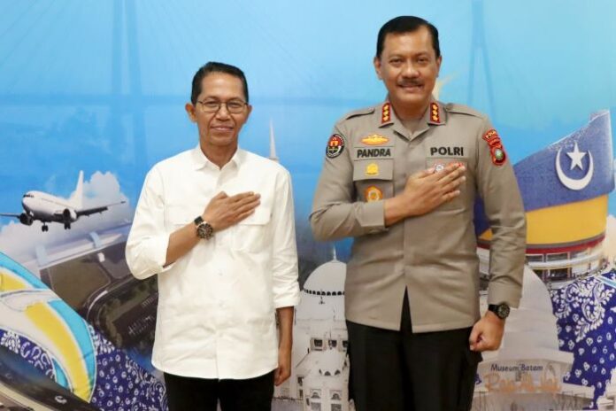 Kabidhumas Polda Kepri Silaturahmi ke Kantor Walikota Batam, Perkuat Kerja Sama Keamanan dan Pariwisata