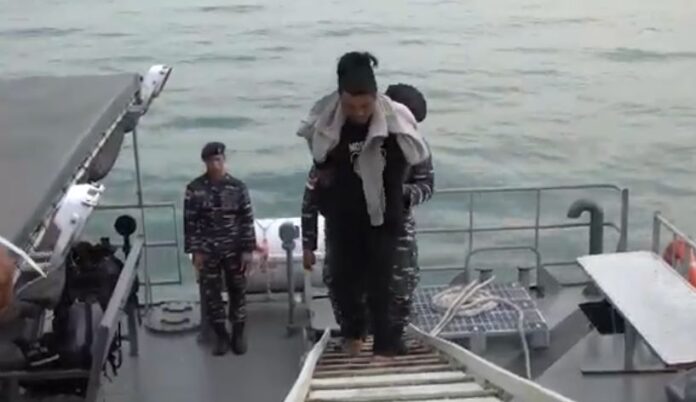 Aksi Kejar-kejaran Laut! TNI AL Bekuk Kapal Thailand Bawa Kokain dan Sabu 1,9 Ton di Karimun