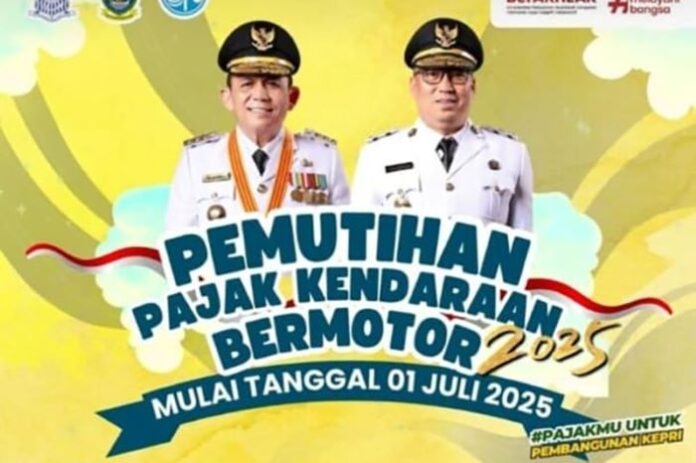 Warga Kepri Wajib Tahu! Pemutihan Pajak Kendaraan Resmi Dimulai, Bebas Denda dan Potongan Hingga 100% Warga Kepri Wajib Tahu! Pemutihan Pajak Kendaraan Resmi Dimulai, Bebas Denda dan Potongan Hingga 100%