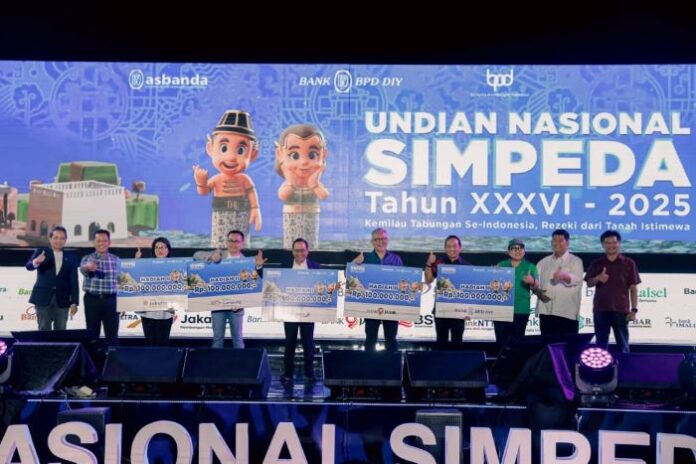 Asbanda Umumkan Pemenang Undian Tabungan Simpeda 2025 di Candi Prambanan, Nasabah Bank Jatim Raih Hadiah Utama Rp500 Juta