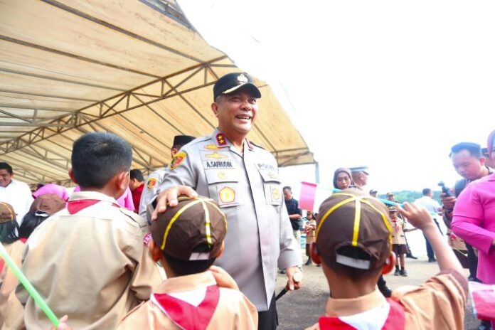 kapolda kepri di bintan Kasus Kriminal Turun, Kapolda Kepri Apresiasi Kinerja Polres Bintan