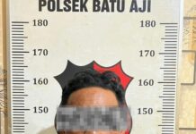 Polsek Batu Aji Kota Batam Amankan Karyawan PT Wasco, Pelaku Pencabulan Anak Usia 4 Tahun