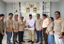 Iman Sutiawan Sambut PWI Kepri, Bahas Peran Pers di Era Medsos